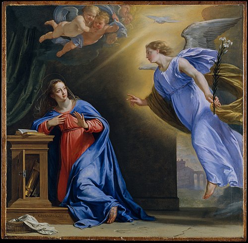 L'Annonciation, 1644, Philippe de Champaigne