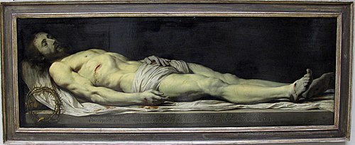 Le Christ mort couché sur son linceul, 1654, Philippe de Champaigne