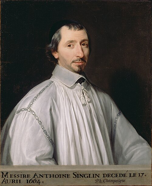 Antoine Singlin, 1646, Philippe de Champaigne