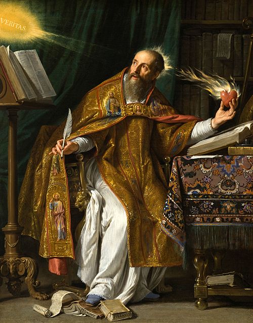 Saint Augustine, 1650, Philippe de Champaigne