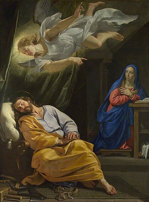 The Dream of Saint Joseph, 1642, Philippe de Champaigne