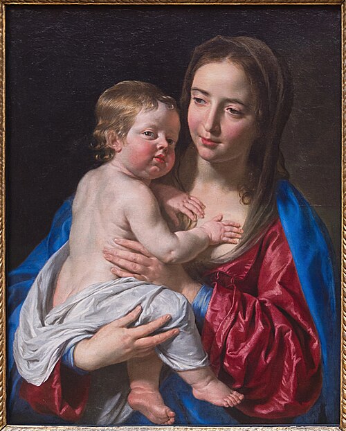 Vierge à l'Enfant, 1635, Philippe de Champaigne