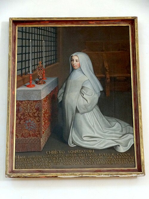 portrait de Marguerite Périer, religieuse de Port-Royal, , Philippe de Champaigne