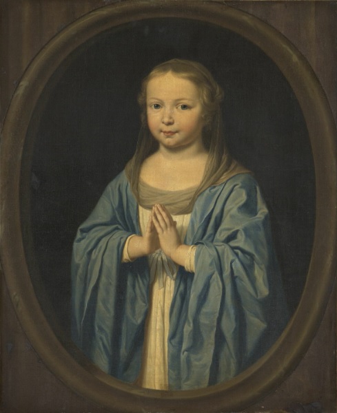 Petite fille aux mains jointes, 1650, Philippe de Champaigne