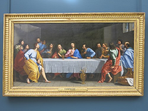La Cène, dite La Petite Cène, 1650, Philippe de Champaigne