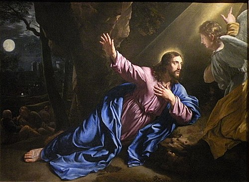 Le Christ au Jardin des Oliviers, 1650, Philippe de Champaigne