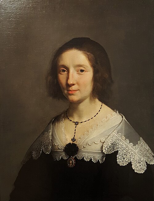 Portrait of artist's wife Charlotte Duchesne, 1630, Philippe de Champaigne
