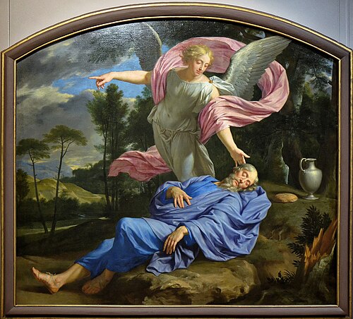 Le Sommeil d'Élie, 1652, Philippe de Champaigne