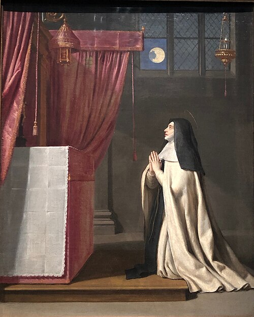 La Vision de sainte Julienne de Cornillon, 1645, Philippe de Champaigne