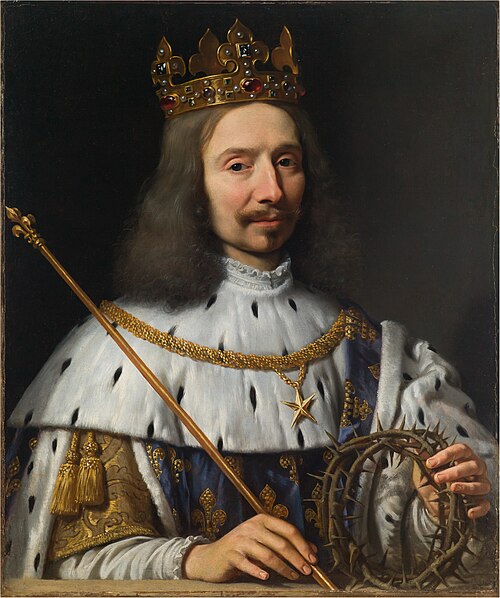 Vincent Voiture as St. Louis, 1700, Philippe de Champaigne