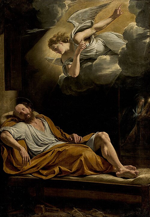 The Dream of St. Joseph, 1650, Philippe de Champaigne