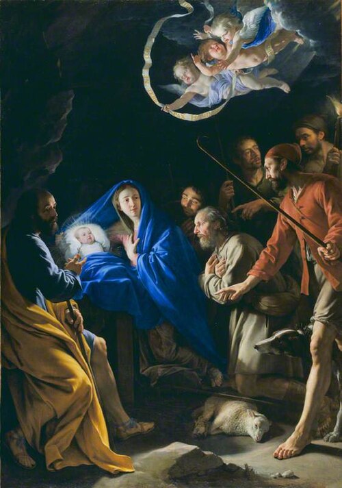 The Adoration of the Shepherds, , Philippe de Champaigne