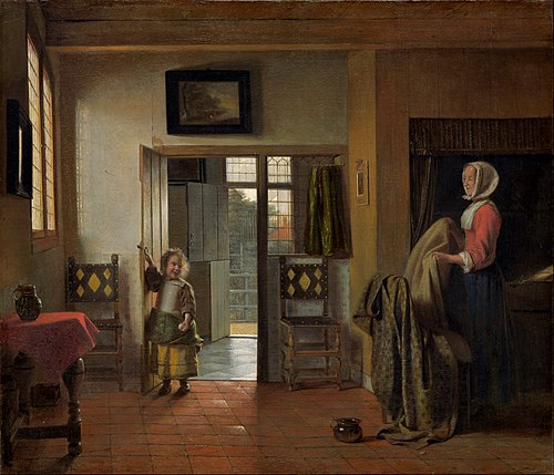 La Chambre, 1658, Pieter de Hooch
