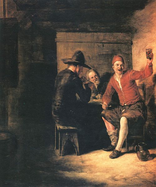 Le Joyeux Buveur, 1650, Pieter de Hooch