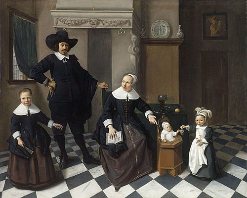 Portrait of a Family, 1656, Pieter de Hooch