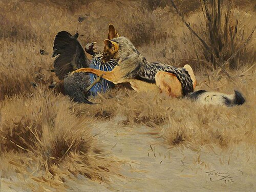 Jungle Life, 1907, Wilhelm Kuhnert