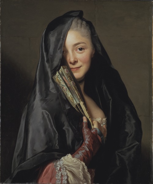 La Dame au voile, 1768, Alexandre Roslin