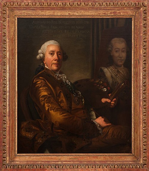 Autoportrait, , Alexandre Roslin