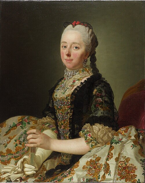 Isabella, comtesse d'Hertford, 1765, Alexandre Roslin