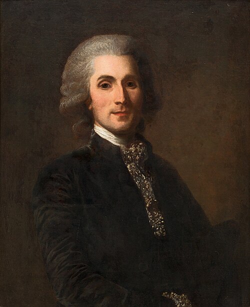 Portrait of Claude-François Martineau de Floriant (1752-1827)., 1788, Alexandre Roslin