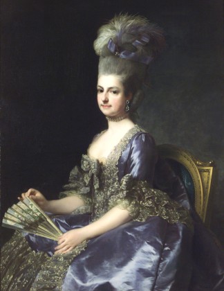 Portrait of Archduchess Marie-Christine, 1778, Alexandre Roslin