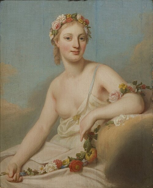 Flore de l'Opéra, 1755, Alexandre Roslin