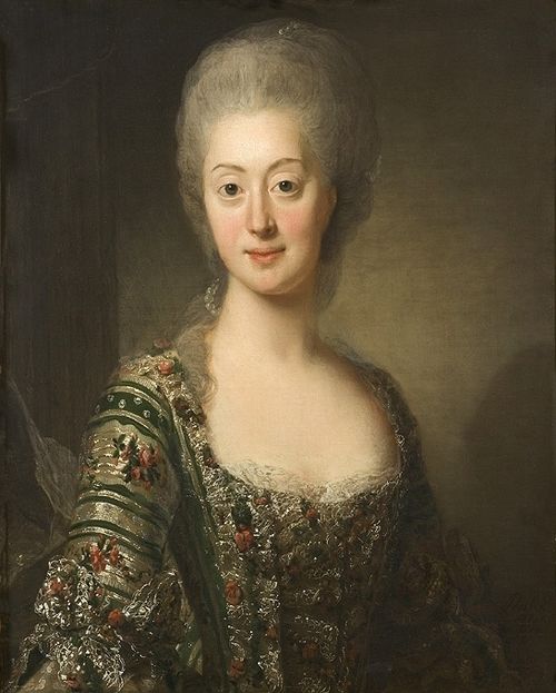 Sofia Magdalena, Queen of Sweden, 1774, Alexandre Roslin