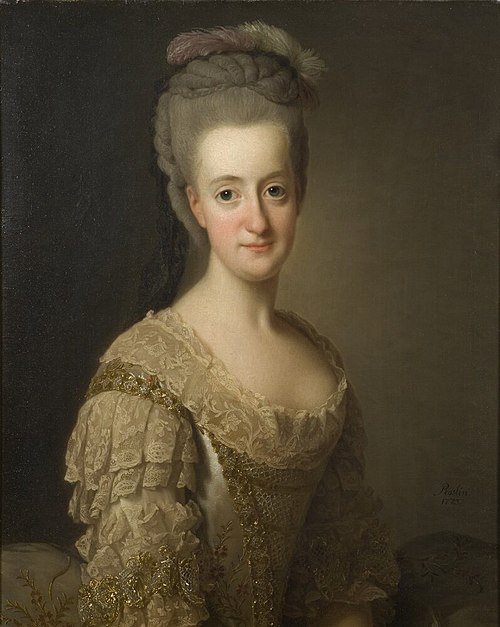 Sofia Albertina, Princess of Sweden, 1775, Alexandre Roslin