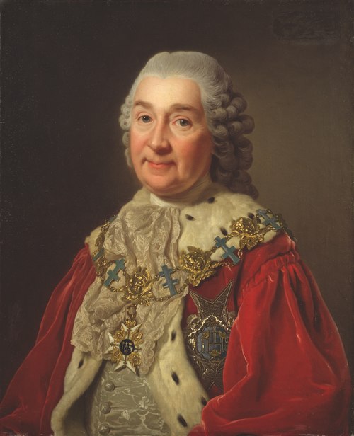 Portrait of Carl Fredrik Scheffer, 1715-1786, 1775, Alexandre Roslin