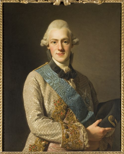 Duke Fredrik Adolf, Gustav III:s Brother, 1770, Alexandre Roslin