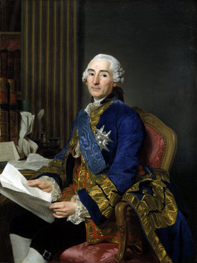 César Gabriel, Comte de Choiseul, Duc de Praslin, 1762, Alexandre Roslin