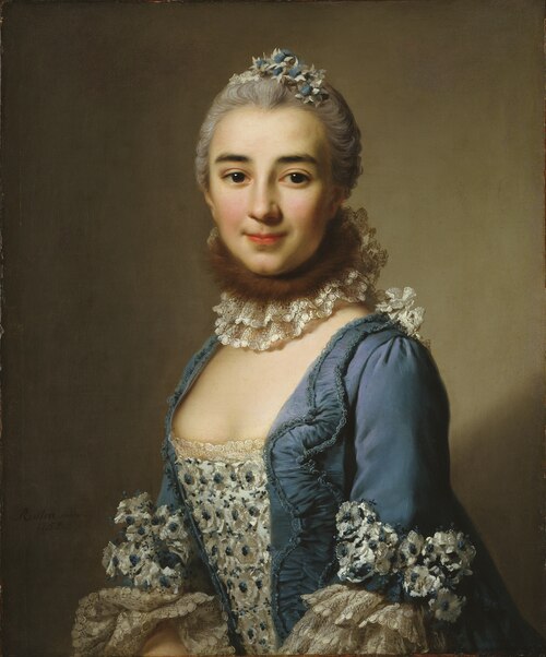 Portrait de femme, 1753, Alexandre Roslin
