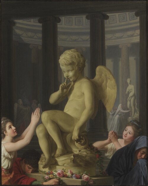 Amors tillbedjan, 1787, Alexandre Roslin