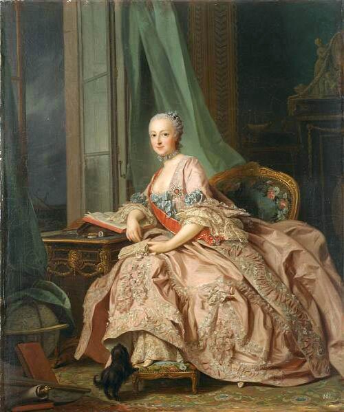 Anastasia Ivanovna, comtesse de Hesse-Hombourg, princesse Troubetzkaya (1700–1755), 1757, Alexandre Roslin