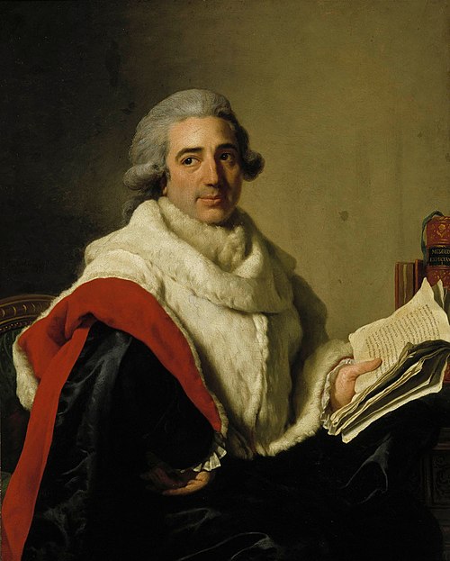 Portrait du docteur Dumangin, 1789, Alexandre Roslin