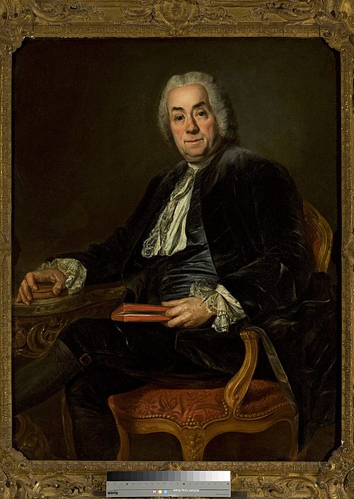 Portrait du comte de Caylus., 1752, Alexandre Roslin