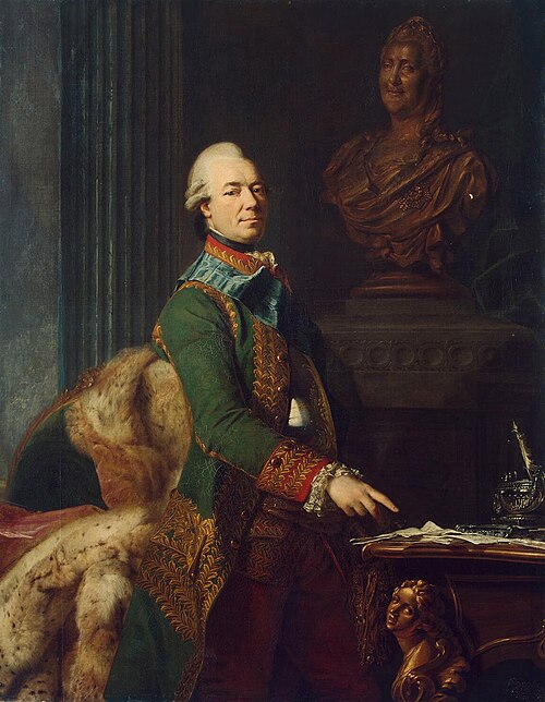 Portrait of Count Zakhar Chernyshev, 1776, Alexandre Roslin