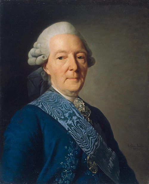 Portrait de I.I. Betskoï, 1777, Alexandre Roslin