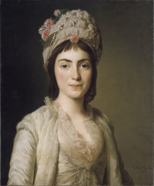 Zoe Ghika, princesse moldave, 1777, Alexandre Roslin