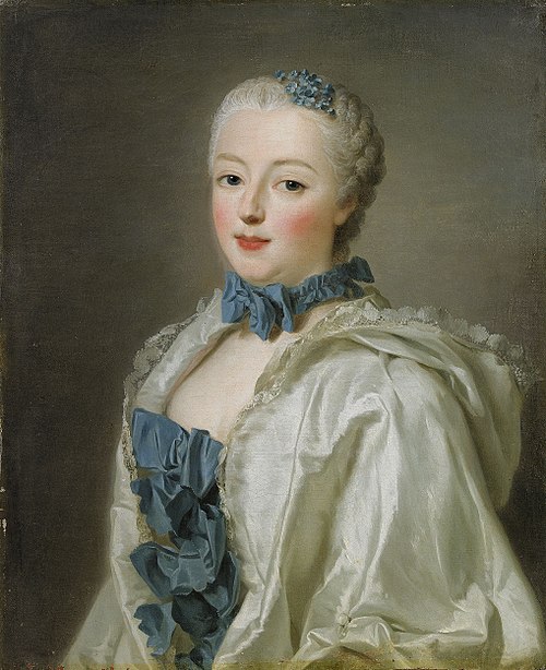 Portrait of Francoise-Marguerite de Sevigne, 1753, Alexandre Roslin