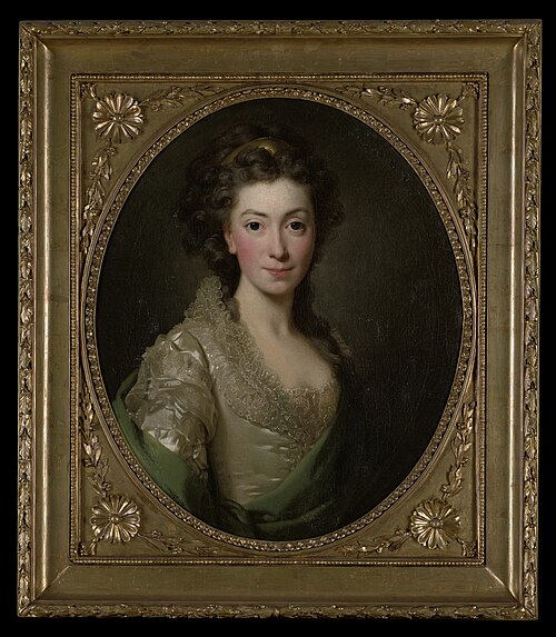 Portrait d'Izabela Czartoryska née Fleming., 1774, Alexandre Roslin