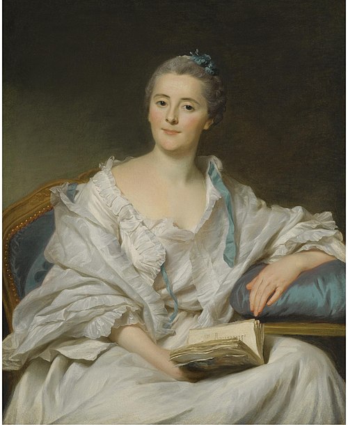Portrait of Marie-Françoise Julie Constance Filleul, marquise de Marigny, 1767, Alexandre Roslin