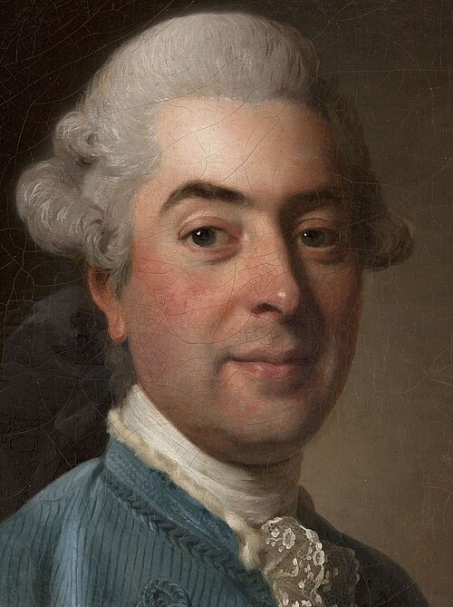 Portrait of Charles-Marin de La Haye des Fossés, 1773, Alexander Roslin