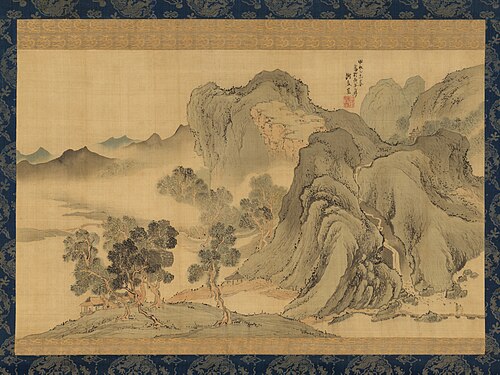 Landscape in Light Colors, 1775, Yosa Buson