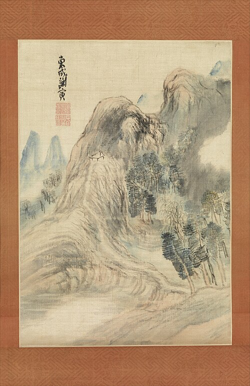 Autumn Landscape, 1780, Yosa Buson