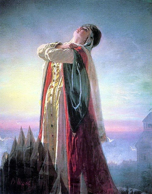 Yaroslavna's Lament, , Vassili Perov