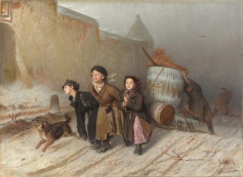 Troïka, 1866, Vassili Perov