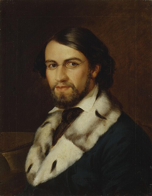 Portrait d'homme, 1861, Vassili Perov