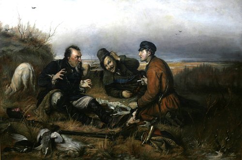 Охотники на привале, 1970, Vassili Perov