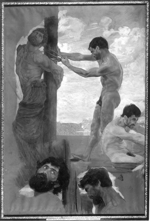 Die Fesselung des Odysseus, , Otto Greiner